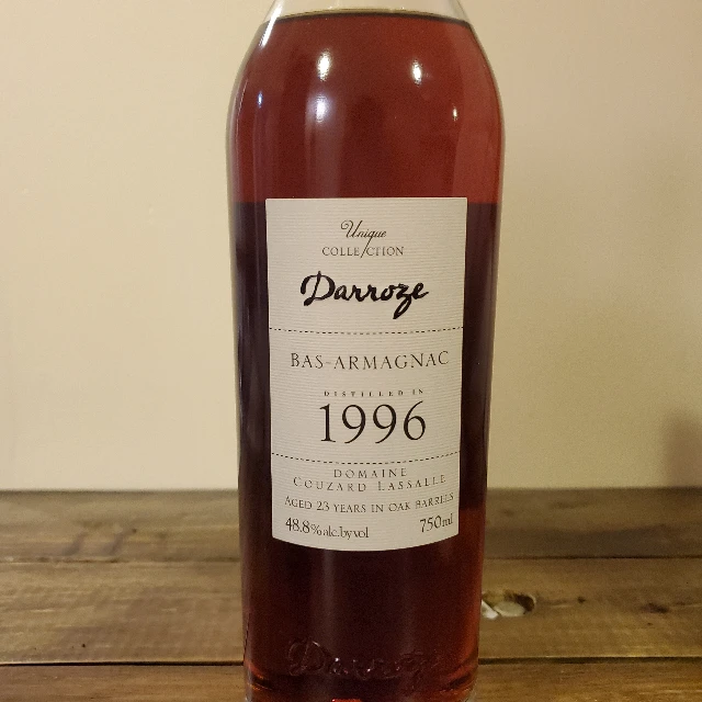 Darroze Bas-Armagnac Unique Collection Distilled in 1996