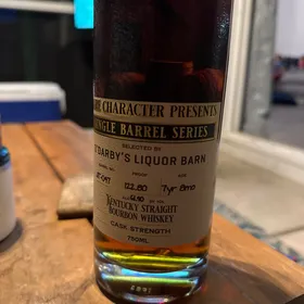 Rare Character Presents Single Barrel Series "Odarby's Liqour Barn"