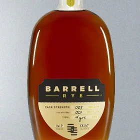 Barrell Rye Batch 003