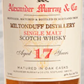 Miltonduff 2001 17 Year (Alexander Murray & Co.)