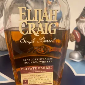Elijah Craig Single Barrel (Private Barrel) Proofed to Perfection