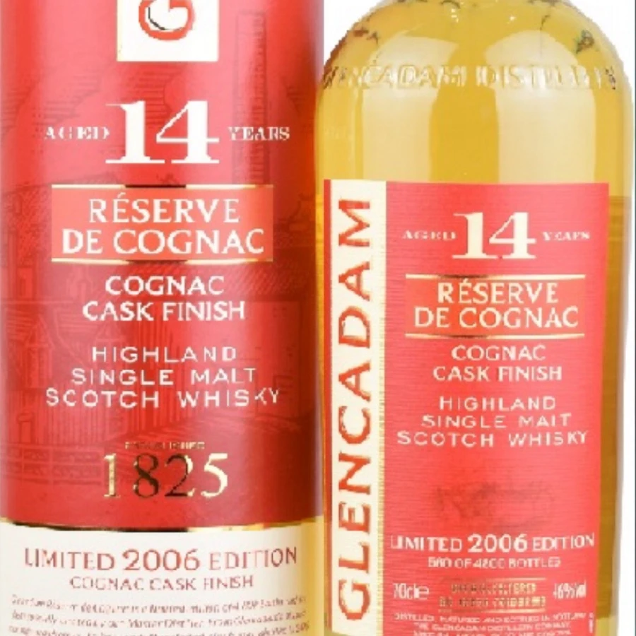 Glencadam 14 years réserve de cognac