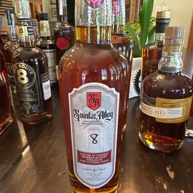 Saints Alley A Blend of Bourbon Whiskey Finished in Port & Cognac Casks Batch 8