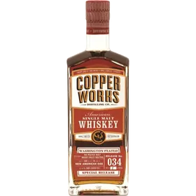 Copperworks Washington Peated Single Malt Whiskey