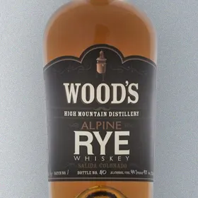 Wood's High Mountain Distillery Alpine Rye
