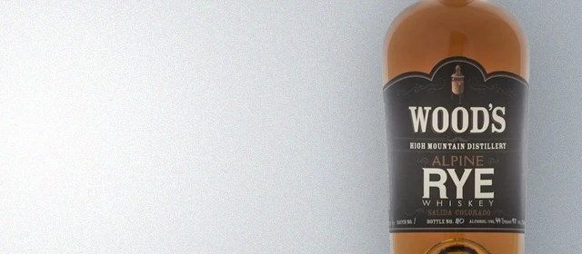 Wood's High Mountain Distillery Alpine Rye