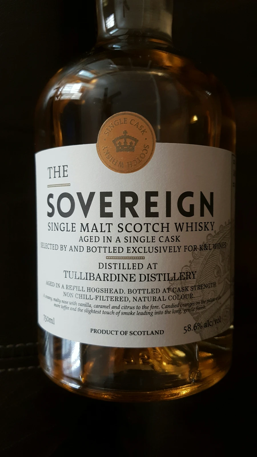 The Sovereign Tullibardine 10 year