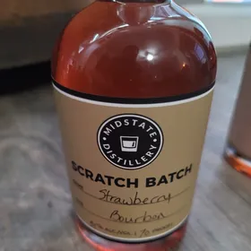 Midstate Distillery Scratch Batch Strawberry Bourbon
