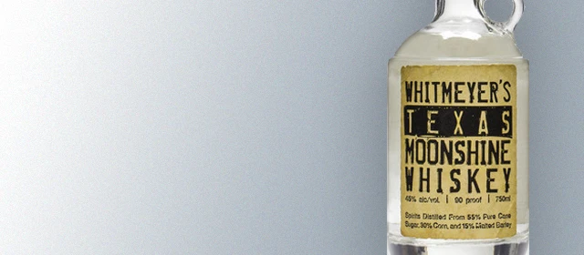 Whitmeyer's Texas Moonshine Whiskey