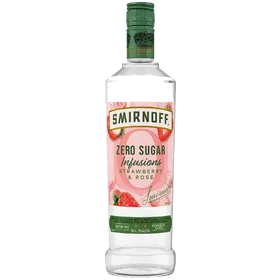 Smirnoff Zero Sugar Infusions Strawberry & Rose