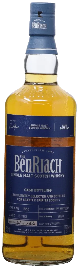 Benriach 15 Yr Rum Cask Barrel Select