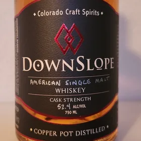 Downslope Cask Strength American Single Malt