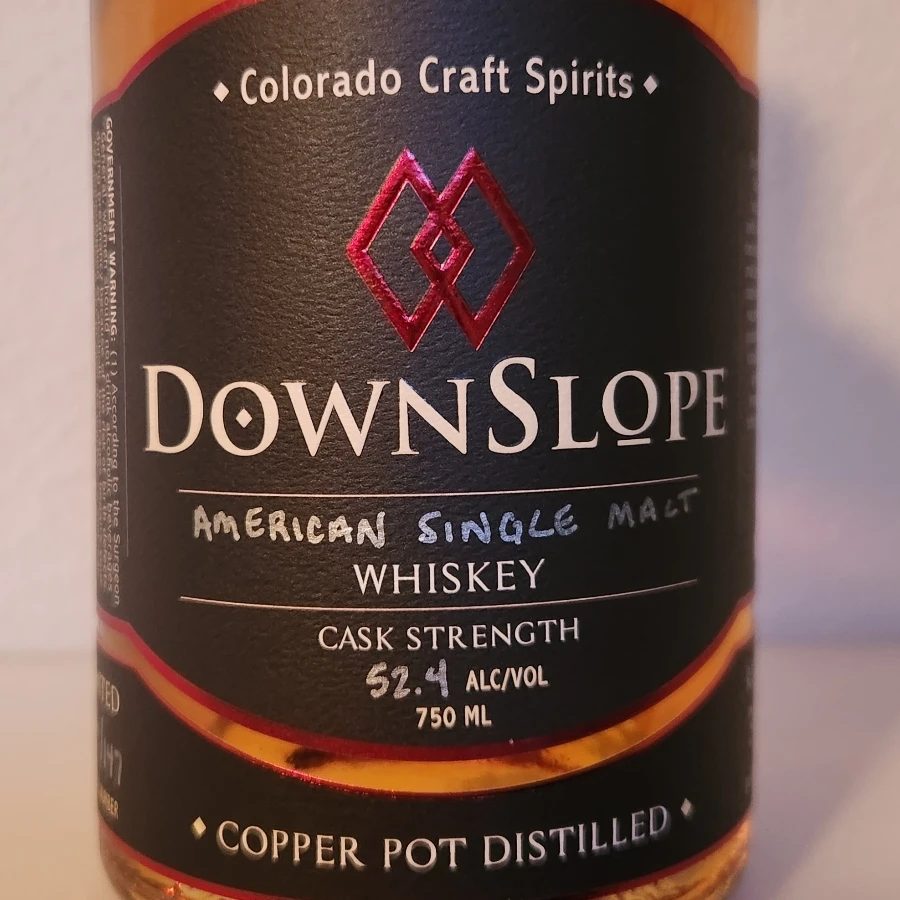 Downslope Cask Strength American Single Malt