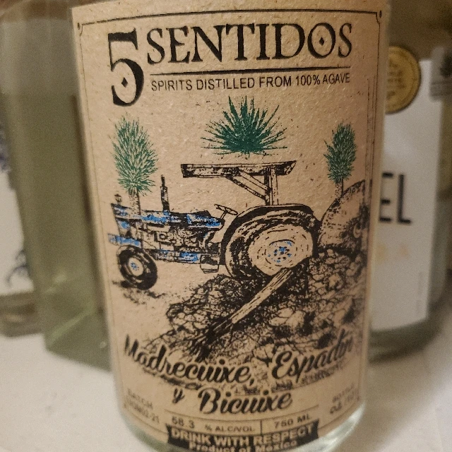 5 Sentidos Madrecuixe, Espadin, y Bicuixe