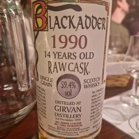 Blackadder Girvan raw cask 14 years 1990