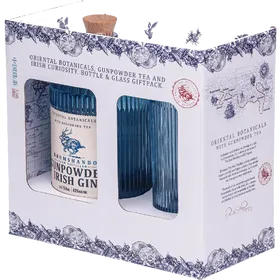 Gunpowder Irish Gin W Glass Gift