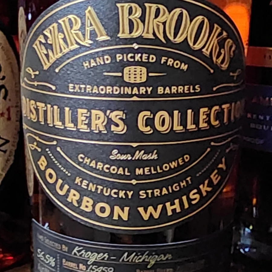 Ezra Brooks Distiller's Collection ~ Kroger MI Select Barrel #15459