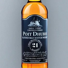 Poit Dhubh Blended Malt 21 Year