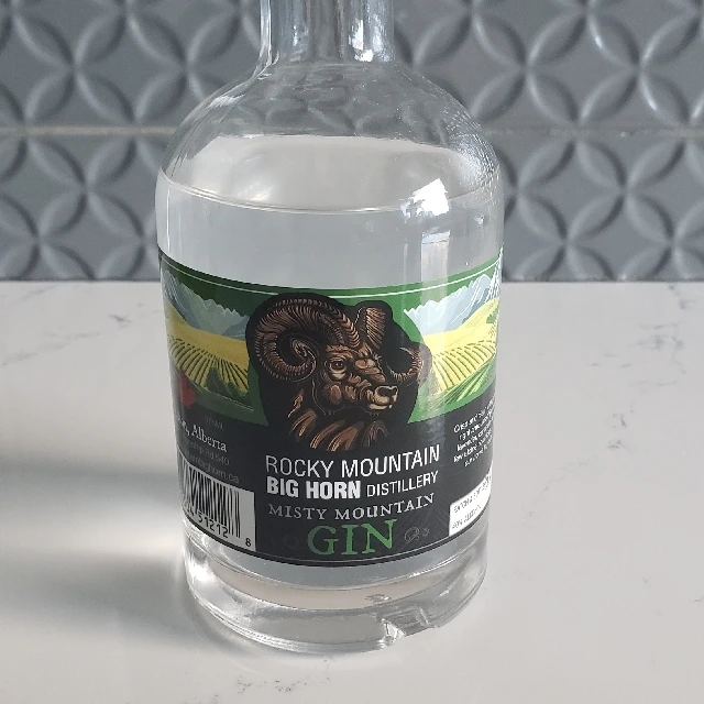 Rocky Mountain Big Horn Distillery Misty Mountain Gin
