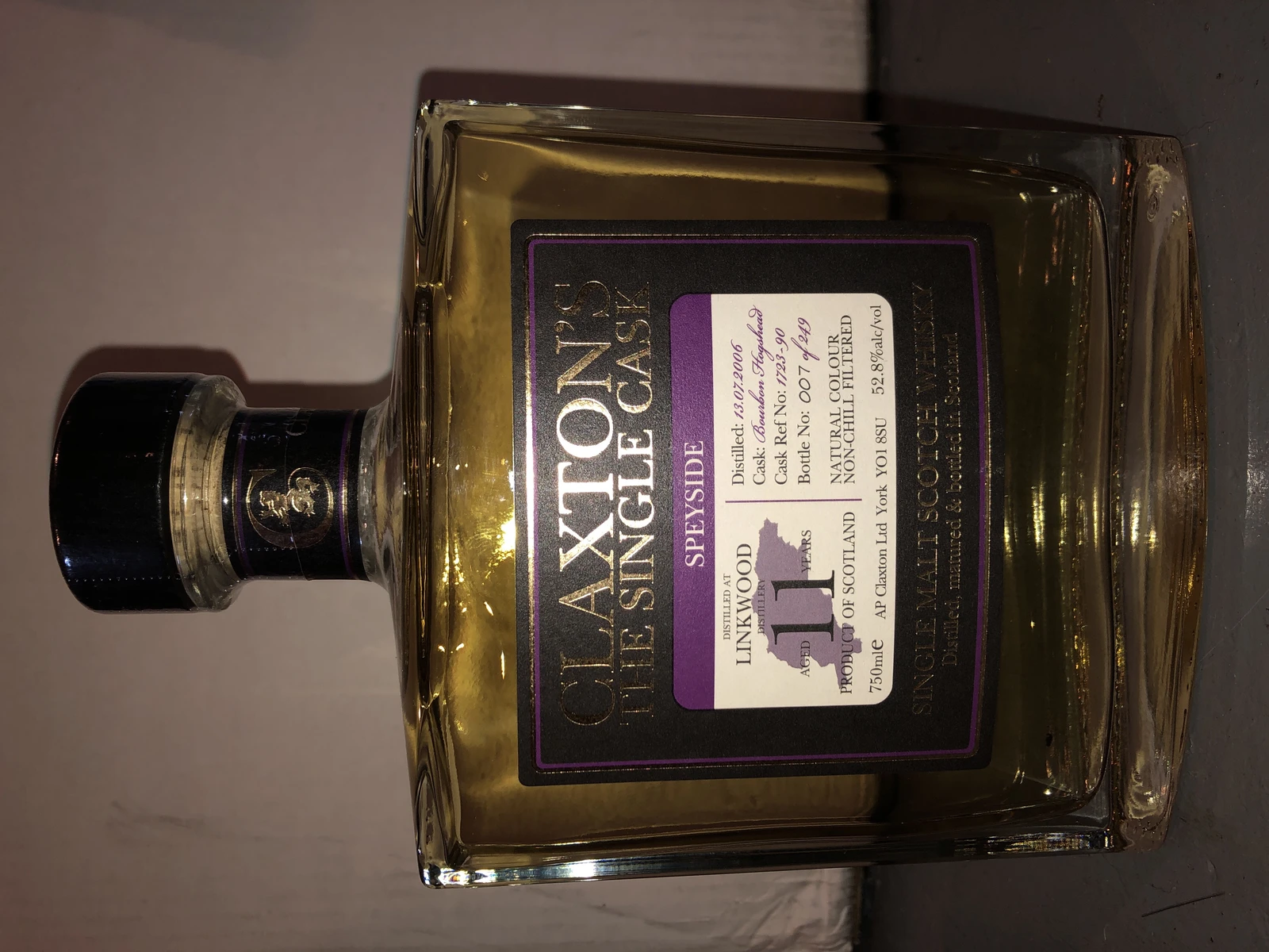Claxton's The Single Cask Speyside