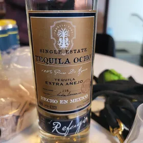 Tequila Ocho Extra Añejo El Refugio 2012
