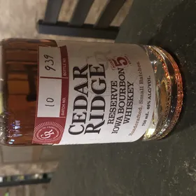Cedar Ridge Reserve Iowa Bourbon 5 Year