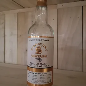 Glen Scotia 1991 23 Year 86 Proof Collection (Signatory)