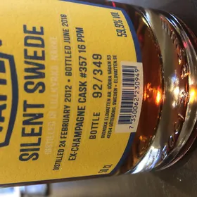 Eld Vatten Svenska champagne cask