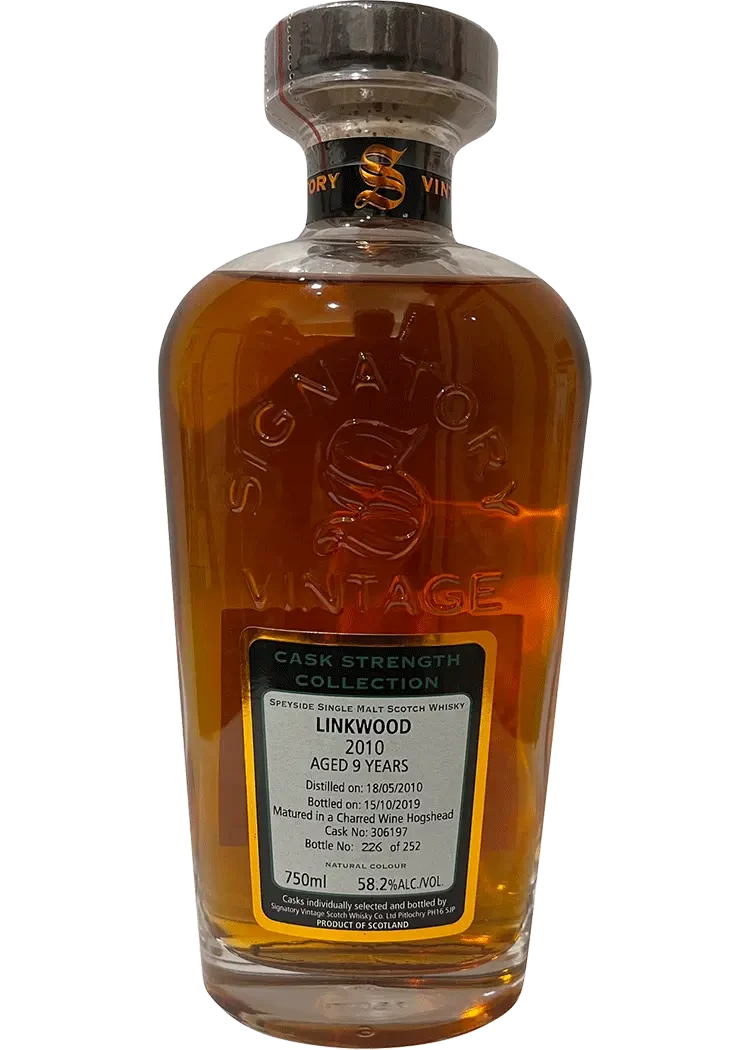 Signatory Linkwood 2010 9 Yr Single Malt Scotch Whisky Barrel Select