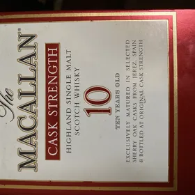 Macallan Cask Strength 10 Year
