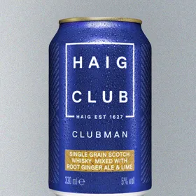 Haig Club Clubman Mixed with Root Ginger Ale & Lime