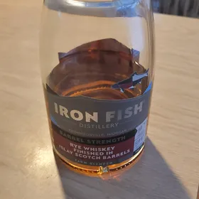 Iron Fish Rye Whiskey Finished in Islay Scotch Barrels