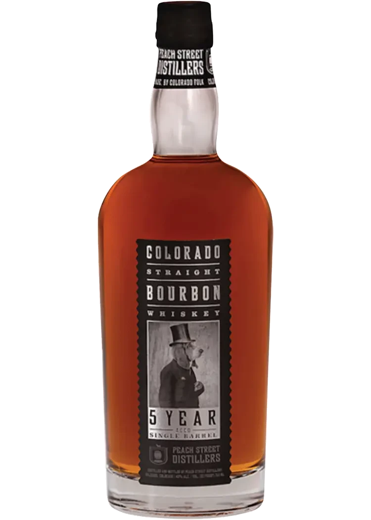 Peach Street Colorado Straight Bourbon 5 Year Aged Single Barrel