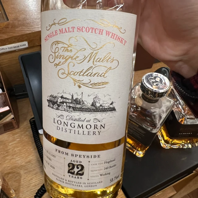 Longmorn 1997 22 Year (Single Malts of Scotland)