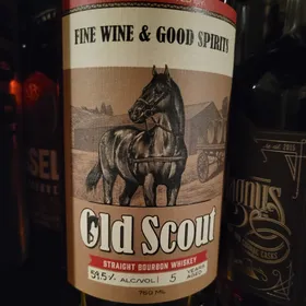 Old Scout Straight Bourbon Whiskey Single Barrel #24881 FWGS