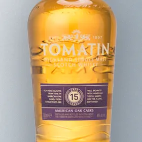 Tomatin 15 Year American Oak Casks (Travel Retail Exclusive)
