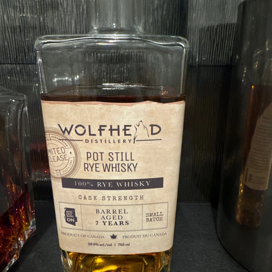 Wolfhead Distillery Pot Still Rye Whisky