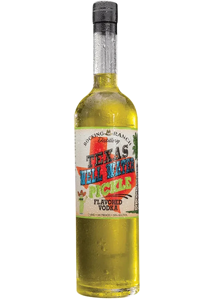 Texas Well Water Pickle Flavored Vodka