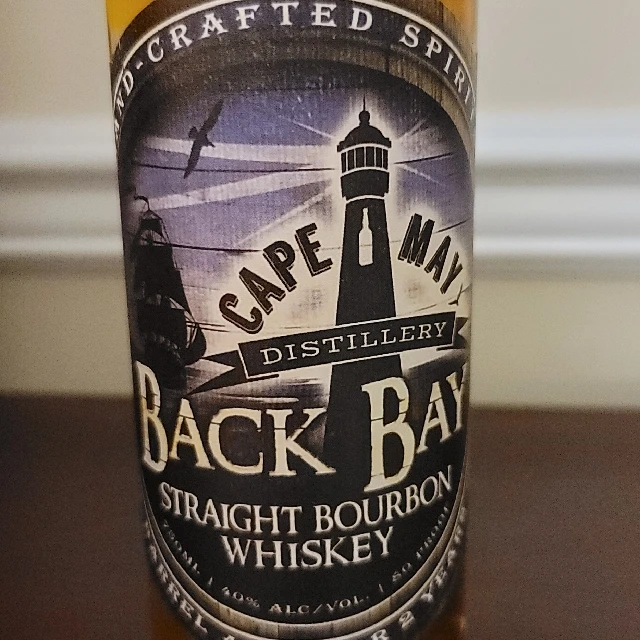 Cape May Distillery Back Bay Straight Bouron Whiskey