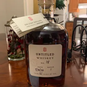 One Eight Distilling Untitled Whiskey No. 18