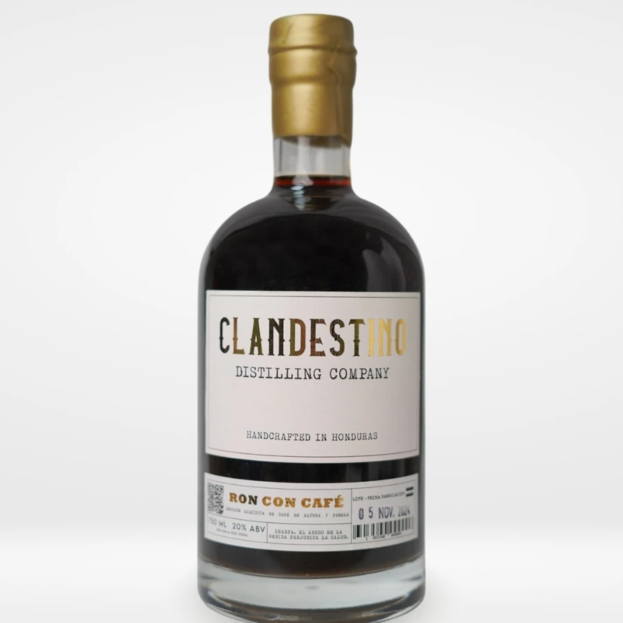 Ron con Café by Clandestino Distilling Company