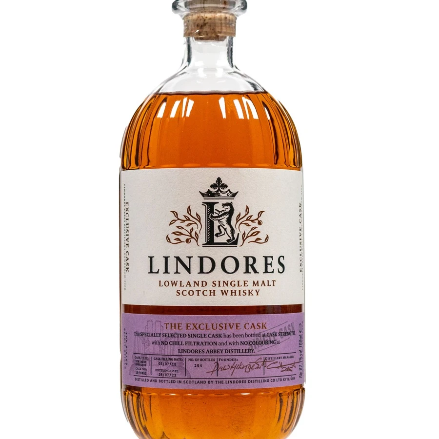 Lindores The Exclusive Cask STR Wine Barrique 2018/2022