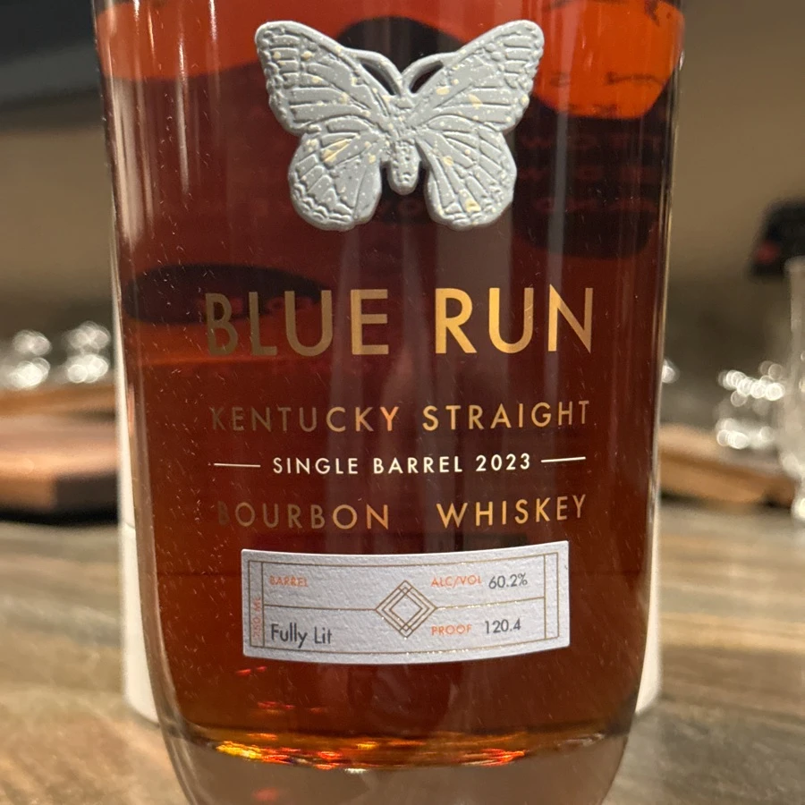 Blue Run Fully Lit Single Barrel