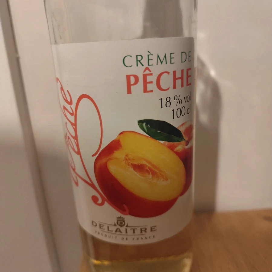 delaitre crème de pêche