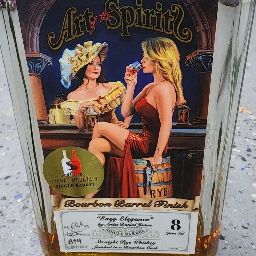 Bourbon Barrel Finish Easy Elegance Straight Rye Whiskey