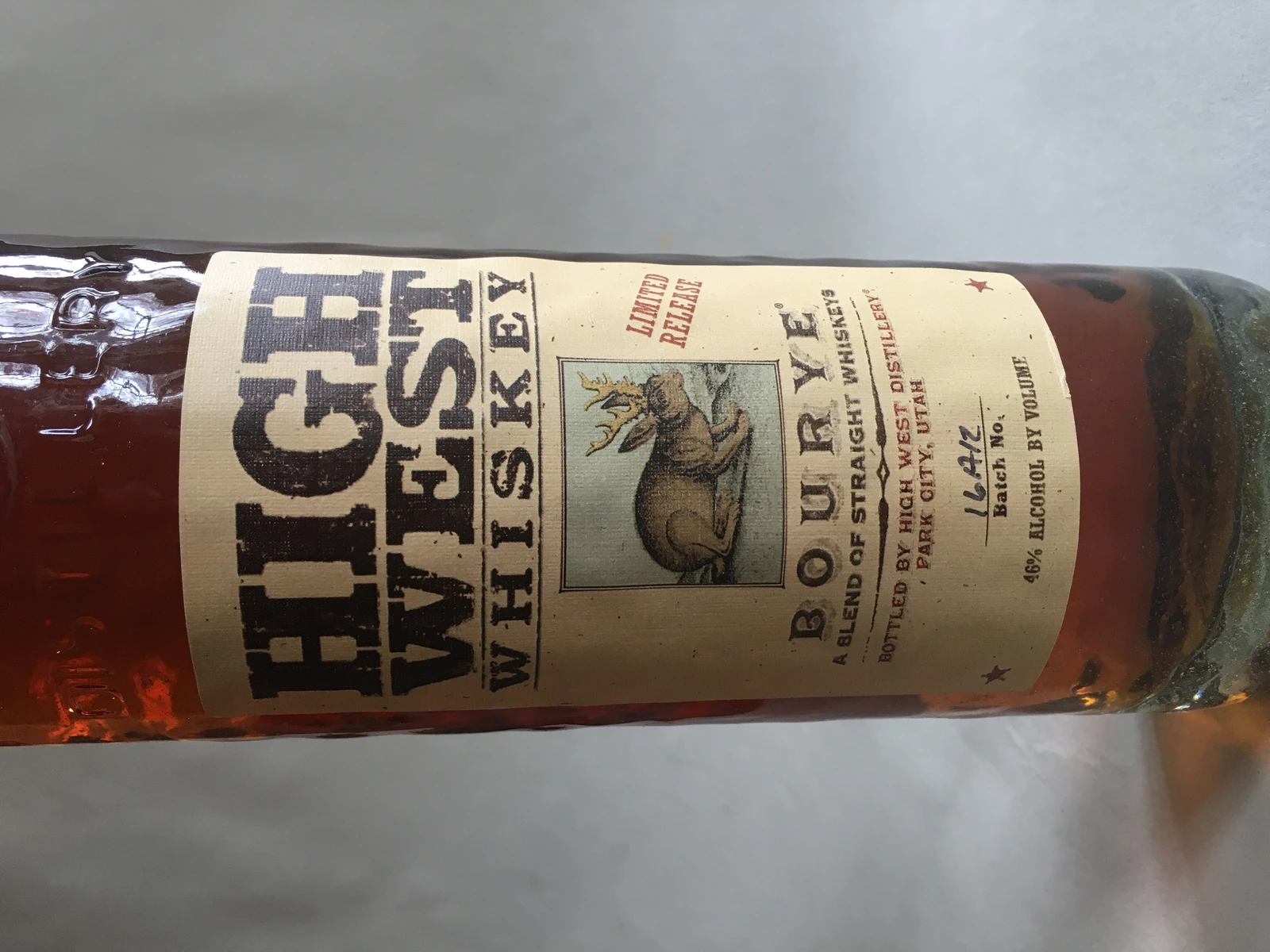 High West Bourye (2016 Release)