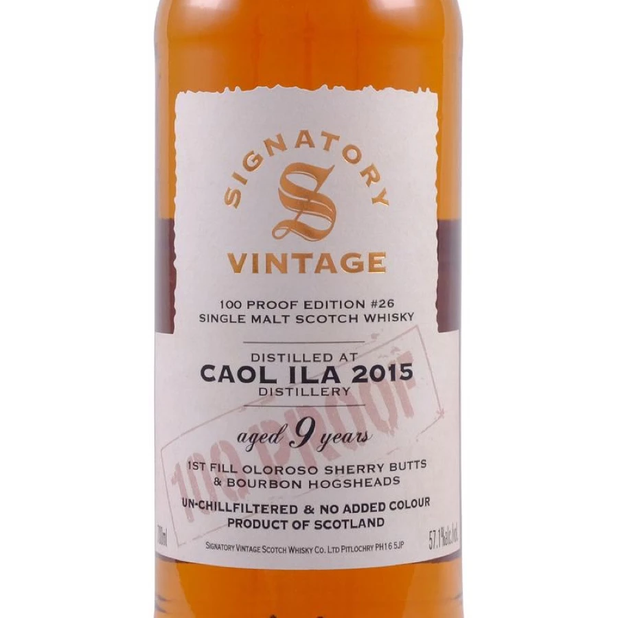 Caol Ila #26, 9 Year Old (2015) SV