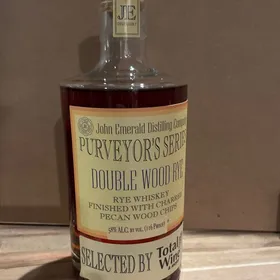 purveyor series double wood rye single barrel proof select