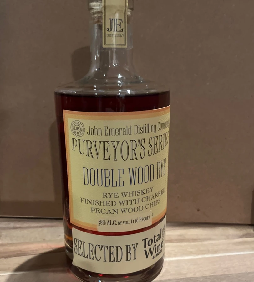 purveyor series double wood rye single barrel proof select