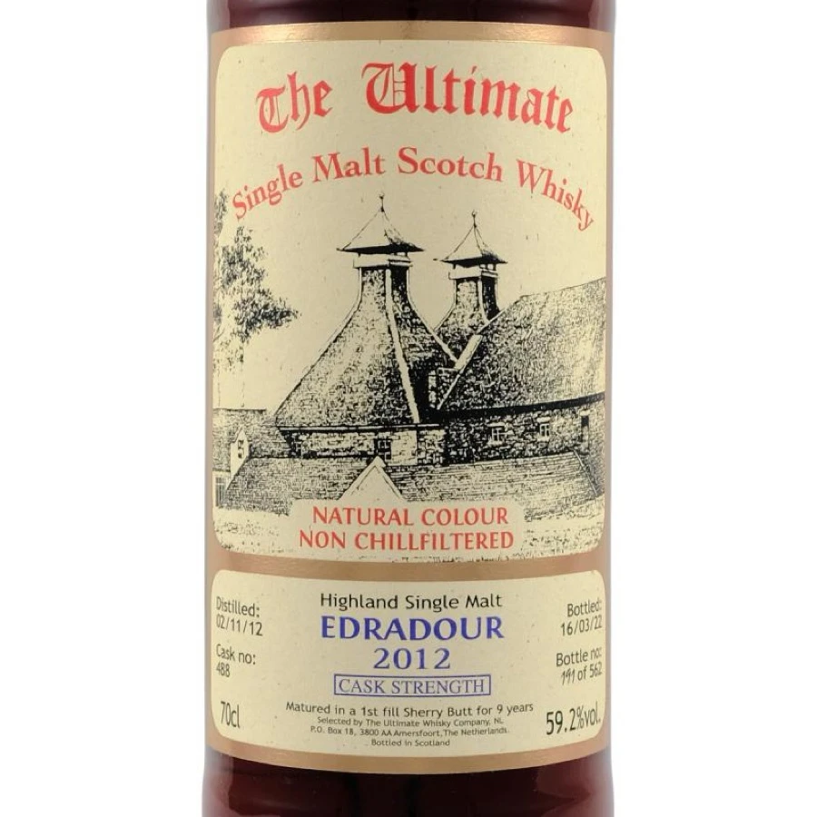 Edradour 2012 9Y cask #488 (The Ultimate)